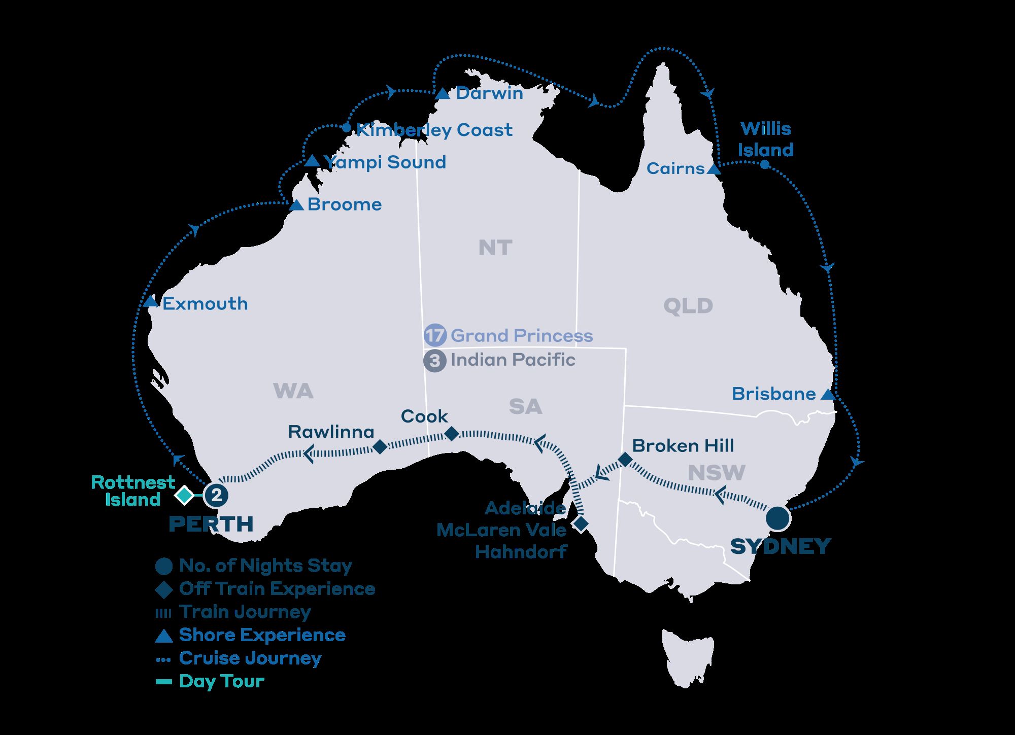 Northern Explorer with Perth Stay