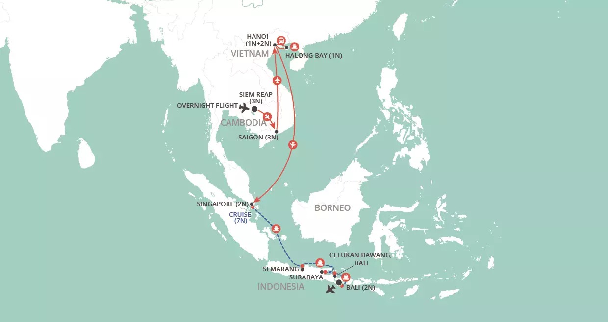 From Angkor to Bali